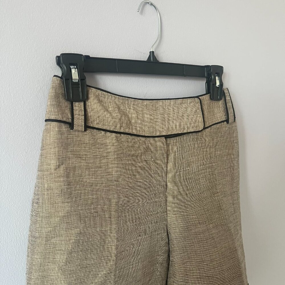 WHBM Linen Blend Suit Shorts - Picture 2 of 7